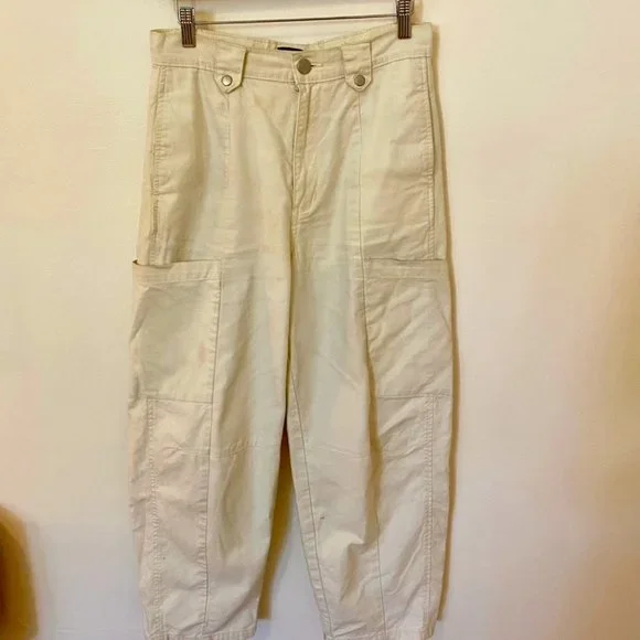 Pocket Pant Urban Outfitters Harem Pants BDG Y2K Cream Multi